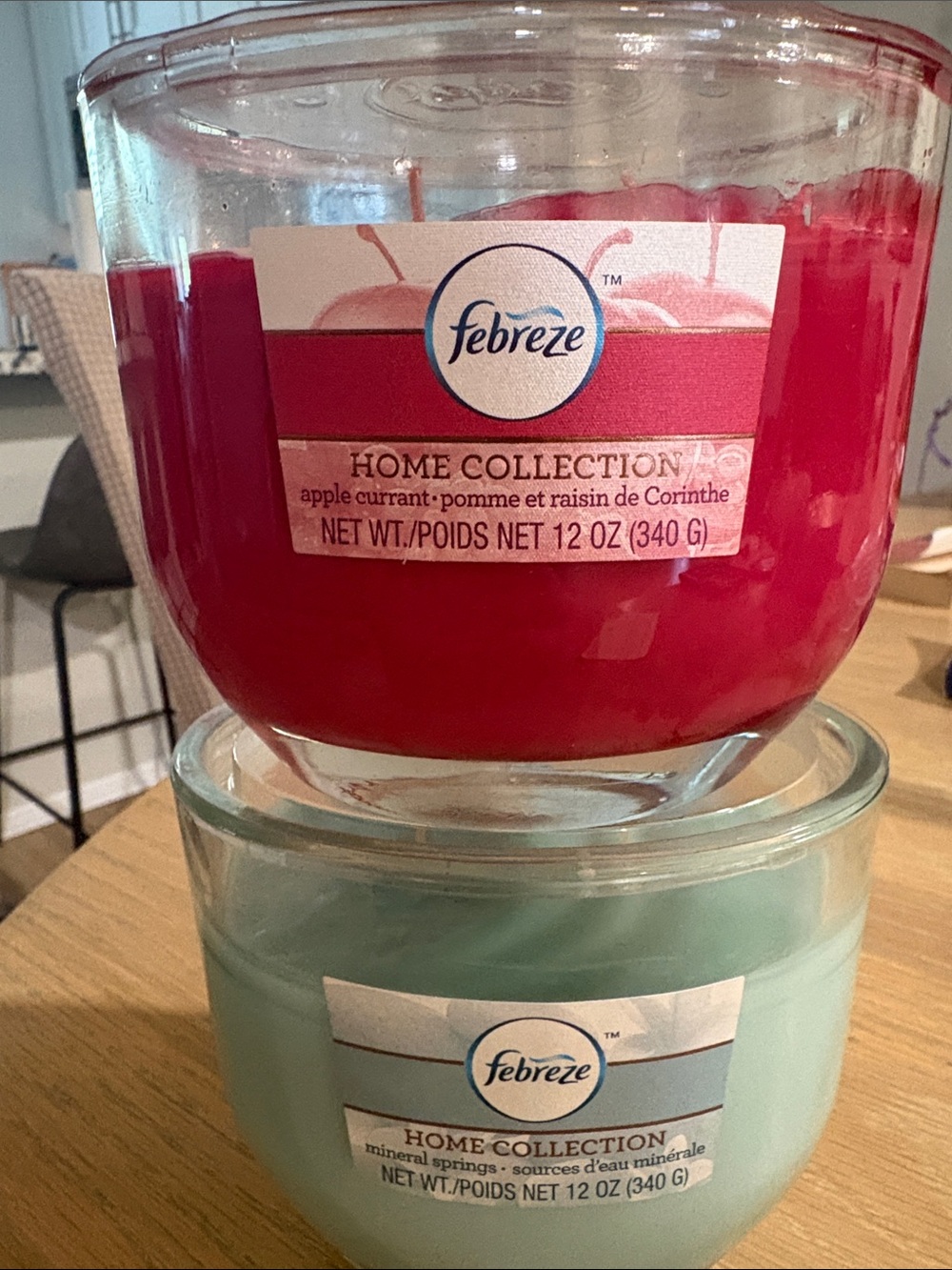 Set of Febreze candles - NEW